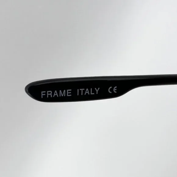 Nautica N7077 031 Full Thin Eyeglass Frame Oval Gunmetal Gray 47-19-135 Italy